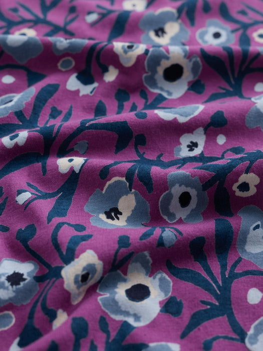 Seasalt Women's Organic Cotton Handyband In Blotted Anemone Spring Heather