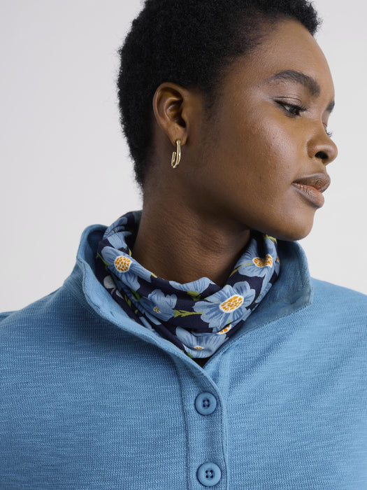 Seasalt Women's Organic Cotton Handyband In Climbing Cosmos Lagoon