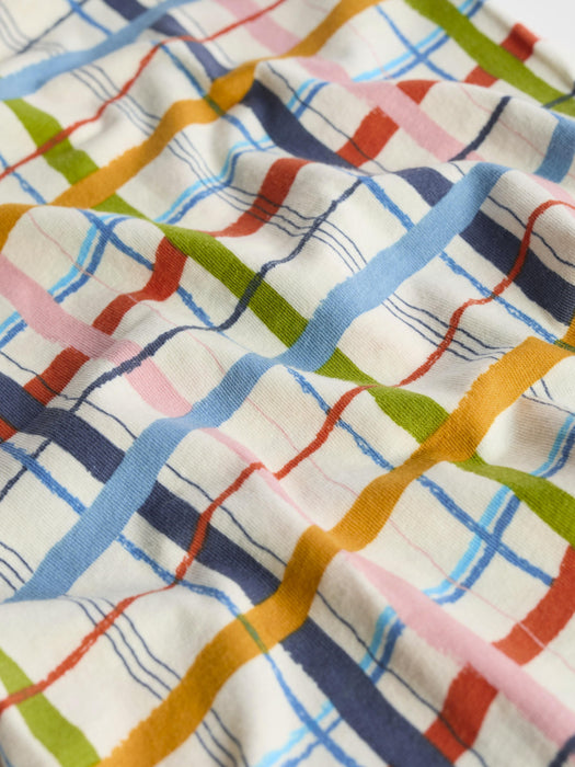 Seasalt Women's Organic Cotton Handyband In Sketched Check Mix