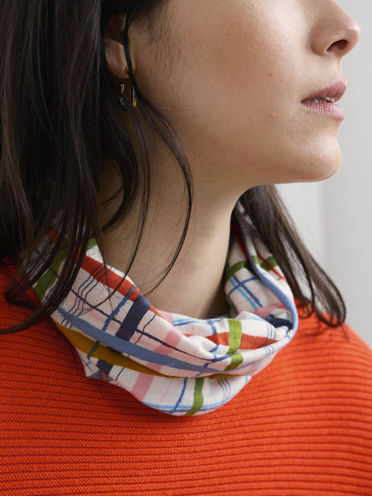 Seasalt Women's Organic Cotton Handyband In Sketched Check Mix