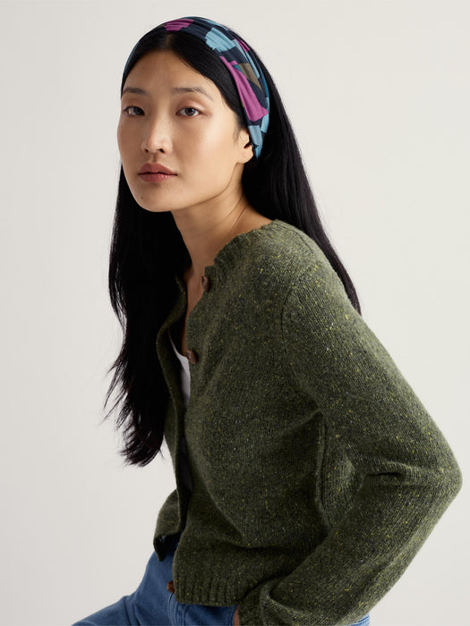 Seasalt Women's Organic Cotton Handyband In Torn Shapes Maritime