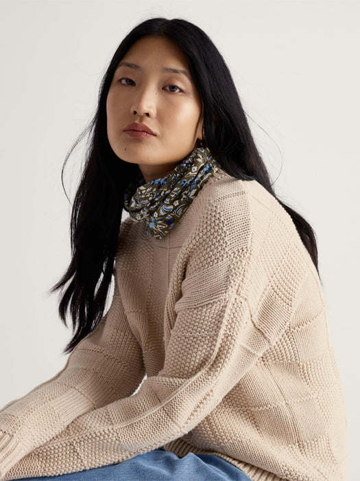 Seasalt Women's Organic Cotton Handyband In Woodland Floral Seagrass