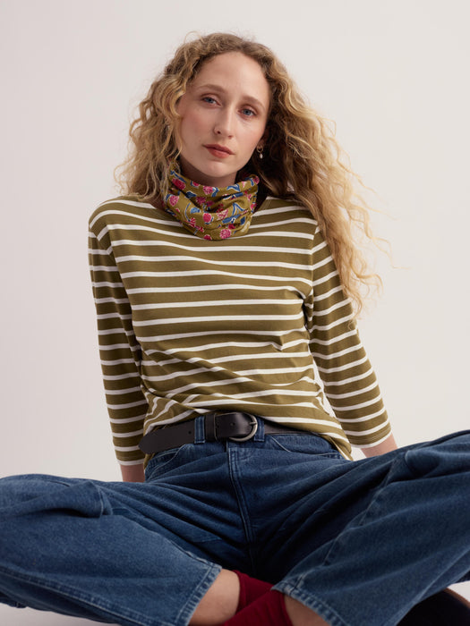 Seasalt Women's Organic Cotton Handyband In Plant Cuttings Fern Moss