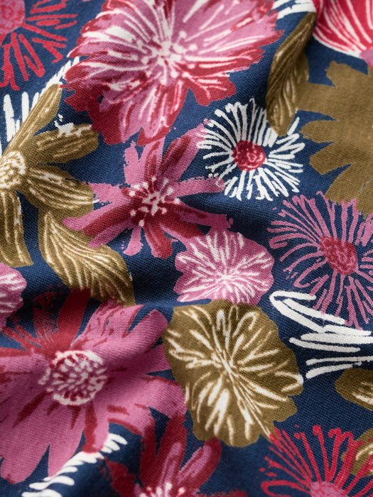 Seasalt Women's Organic Cotton Handyband In Sketchbook Blooms Rosa