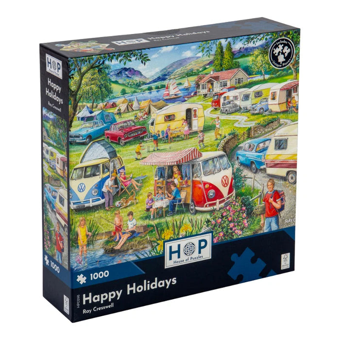HOP Happy Holidays 1000 Piece Jigsaw Puzzle