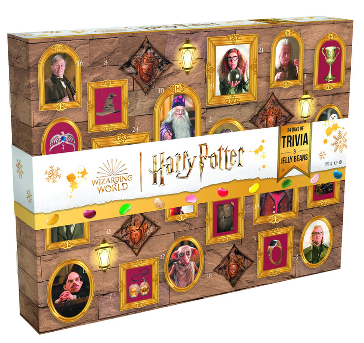 Jelly Belly Harry Potter Trivia Advent Calendar With Jelly Bean Packs