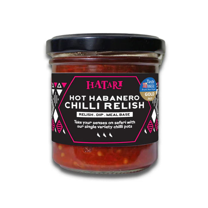 Hatari Hot Habanero Chilli Relish