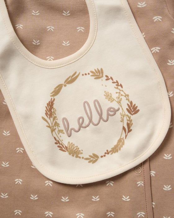 Rock a Bye Boutique Hello 3 piece layette set