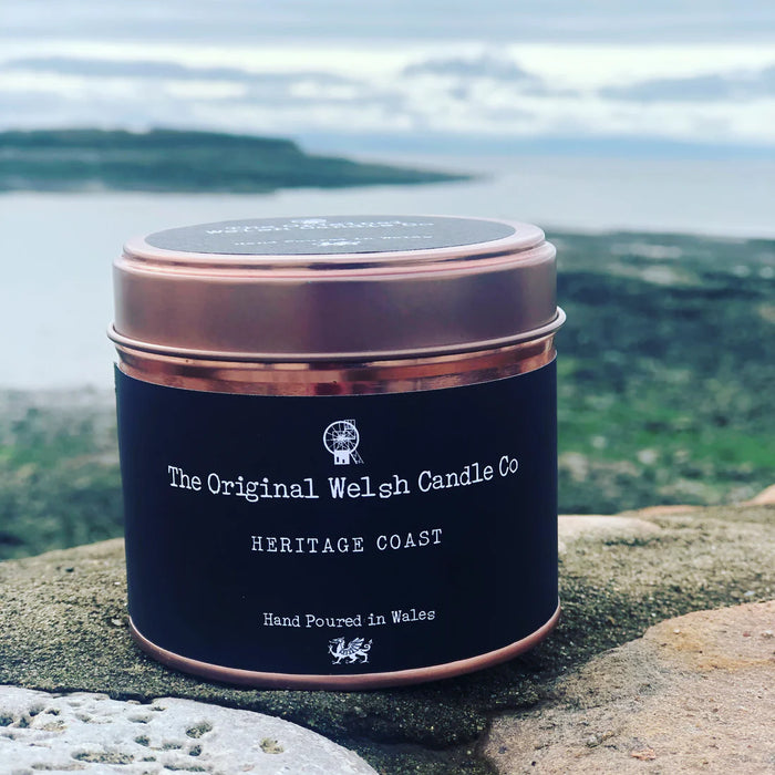 The Original Welsh Candle Company - Heritage Coast Tin Candle