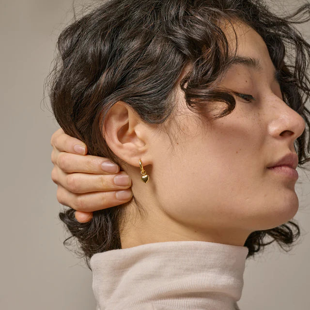 Enamel Copenhagen Hoops Amore Gold