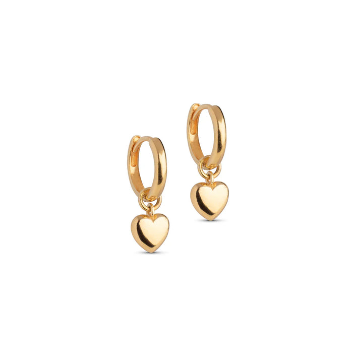 Enamel Copenhagen Hoops Amore Gold