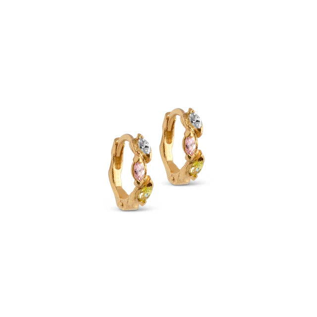 Enamel Copenhagen Laia Hoops Gold