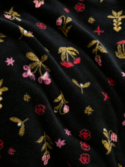 Seasalt Women's Hushing Gown In Tapestry Flowers Onyx