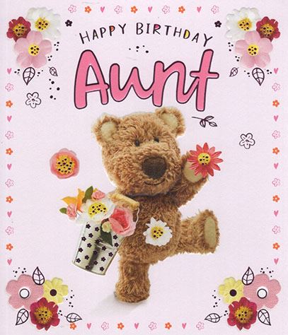 ICG Happy Birthday Auntie Card