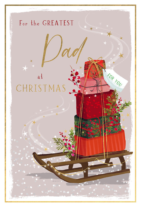 ICG For The Greatest Dad at Christmas Card