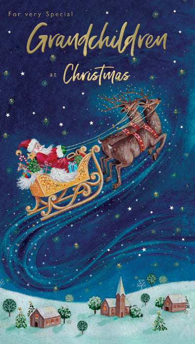 ICG For Very Special Grandchildren Christmas Card