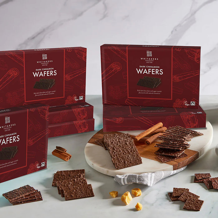 Whitakers Dark Chocolate Cinnamon Wafers