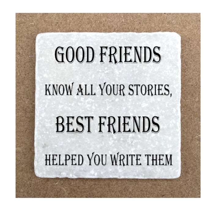 Marble Coaster - Good Friends