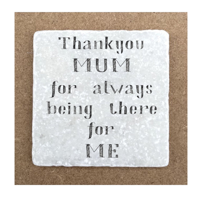 Marble Coaster - Thank You Mum