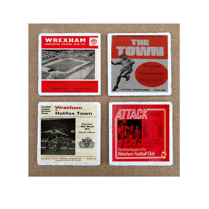 Marble Coaster Set - Wrexham