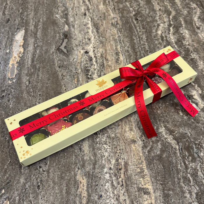 Maple Christmas Belgian Chocolate Selection Box