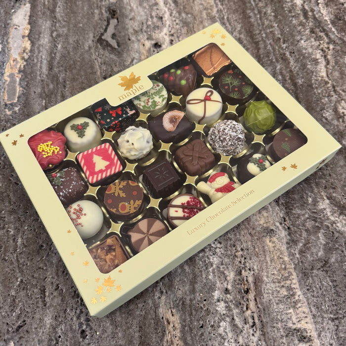 Maple Christmas Belgian Chocolate Selection Box