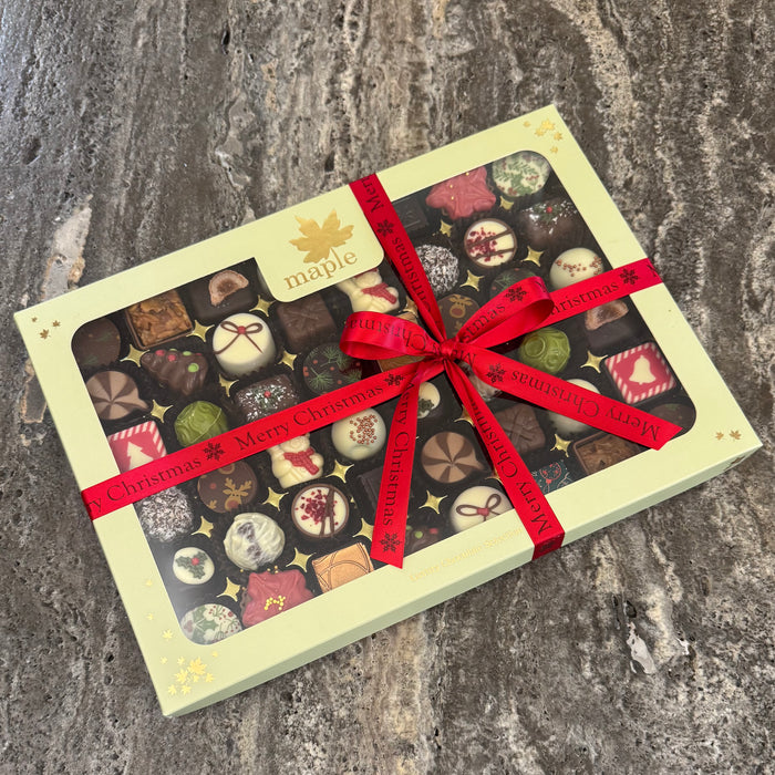 Maple Christmas Belgian Chocolate Selection Box