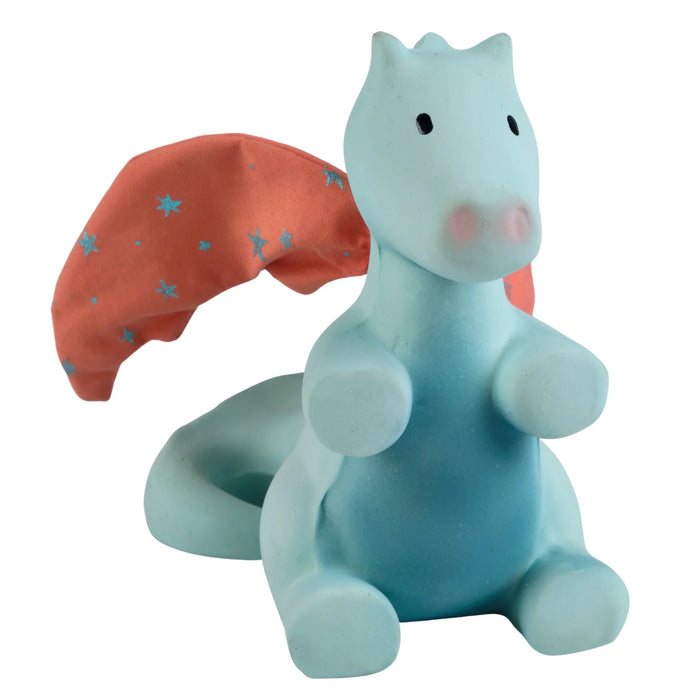 Tikiri Sunrise Dragon Natural Rubber Baby Toy