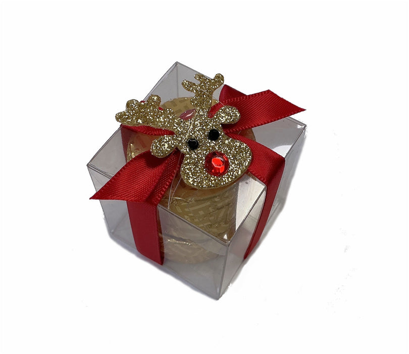 House Of Flavours Prancer Small Cube With Dark Chocolate Mint Crisps