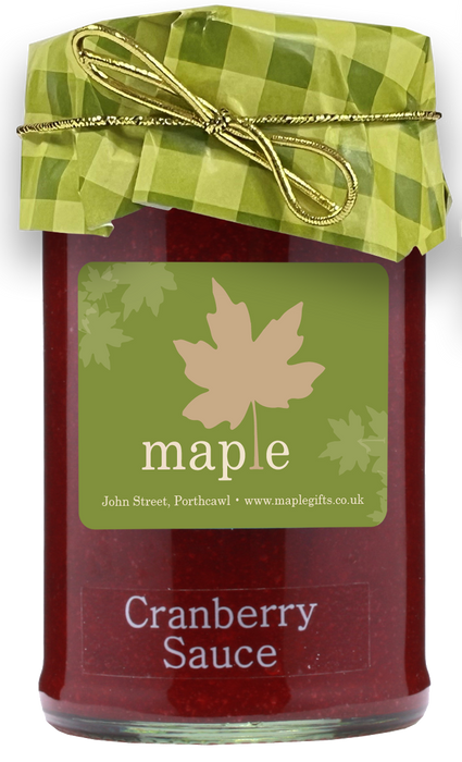 Maple Cranberry Sauce