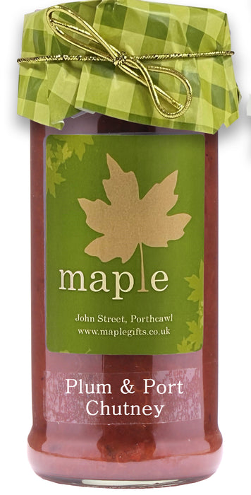 Maple Plum And Port Chutney 280g