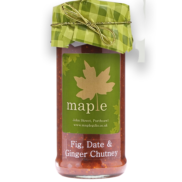 Maple Fig Date And Ginger Chutney