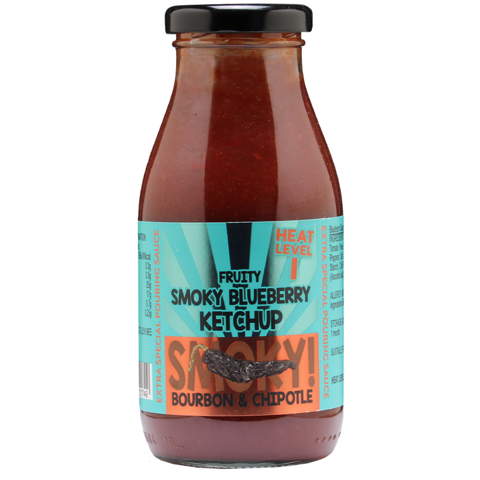 Bramble Smoky Blueberry Ketchup With Bourbon & Chipotle