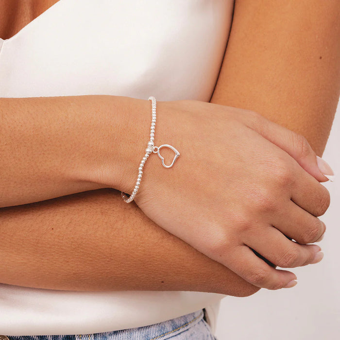 Life Charms Just to Say Sister Heart Charm Bracelet