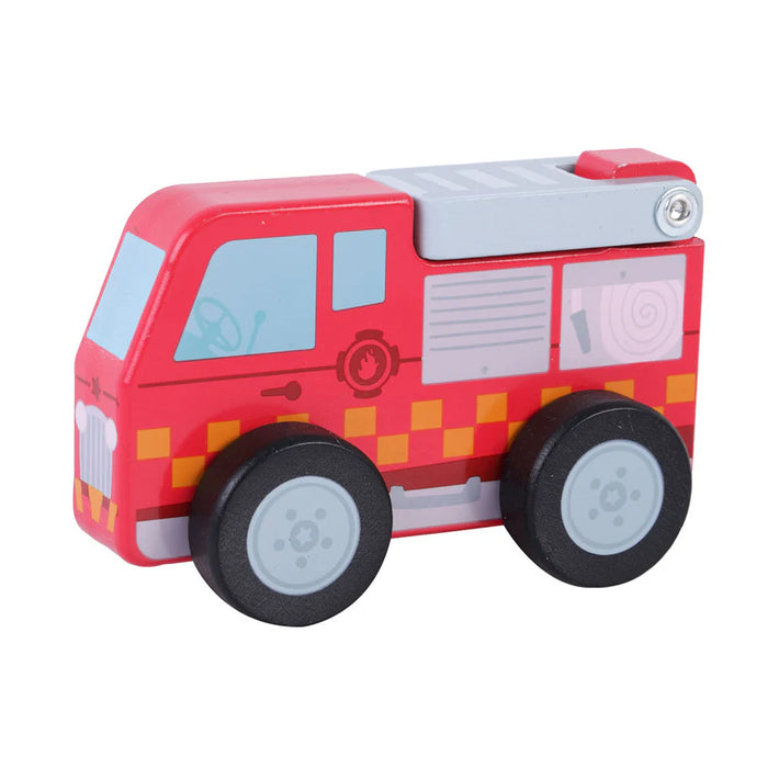Jumini Push Along Fire Engine