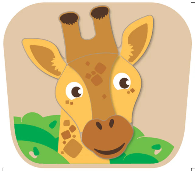 Jumini Safari Giraffe Raised Puzzle