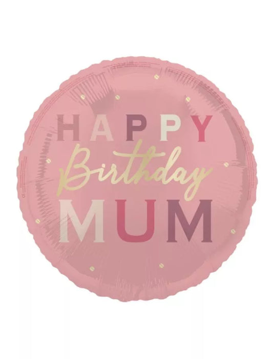 Jackson's Happy Birthday Mum Balloon 18"