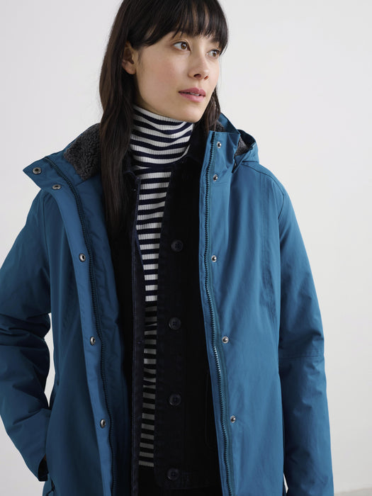 Seasalt Women's Janelle Waterproof Coat In Mast