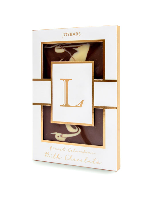 Joypots Luxury Gold Bar Personalised Letter ‘L’