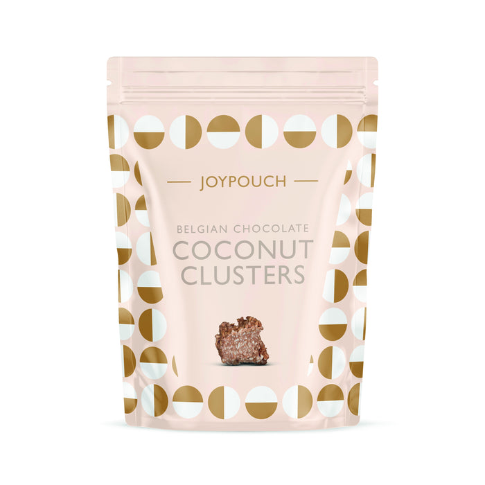 Joypouch Milk Chocolate Covered Coconut Clusters