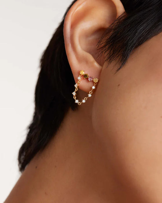 PDPAOLA Juno Earrings Gold