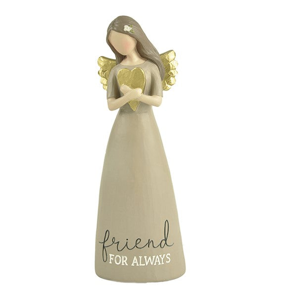 Feather & Grace With Heart Friend For Always