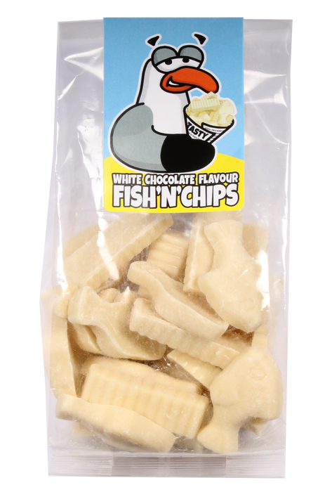 Bramble White Chocolate Fish 'n' Chips 120g