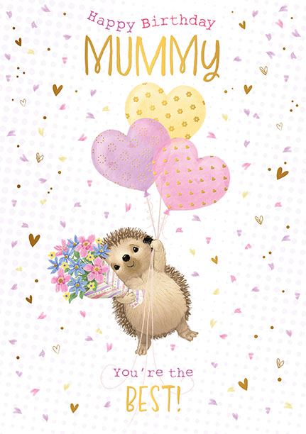 Words & Wishes 'Happy Birthday Mummy' Card