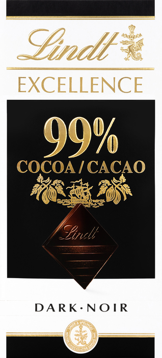 Lindt Excellence Dark 99% Bar