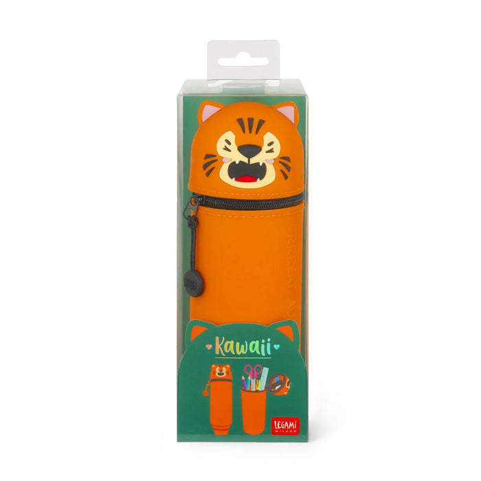 Legami Kawaii 2-in-1 Pencil Case Tiger