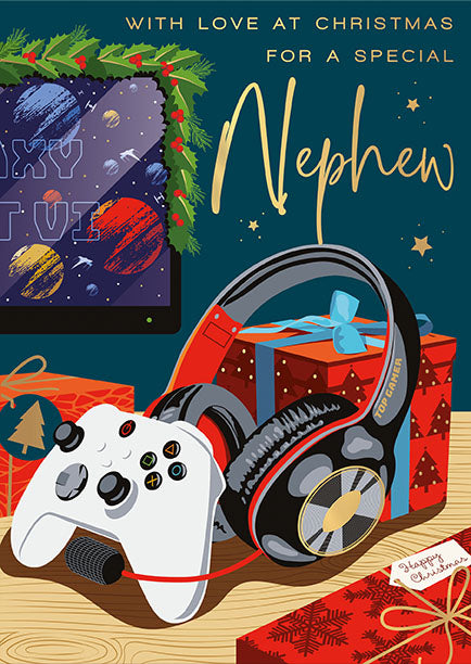 Words N Wishes 'For A Special Nephew' Christmas Card