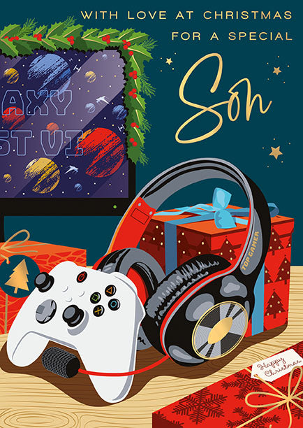 Words N Wishes 'For A Special Son' Christmas Card