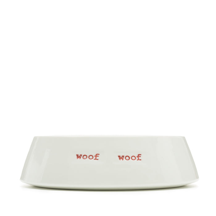 Keith Brymer Jones Dog Bowl - woof woof