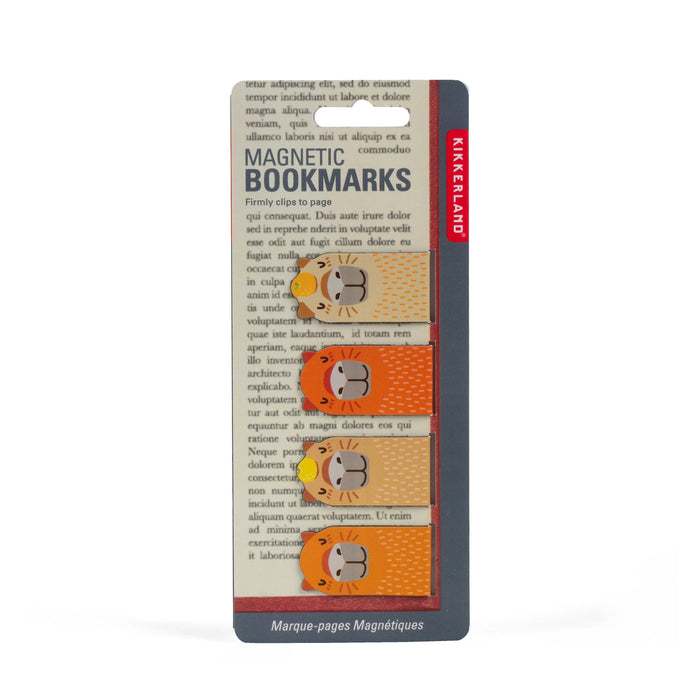 Kikkerland Capybara Magnetic Bookmarks